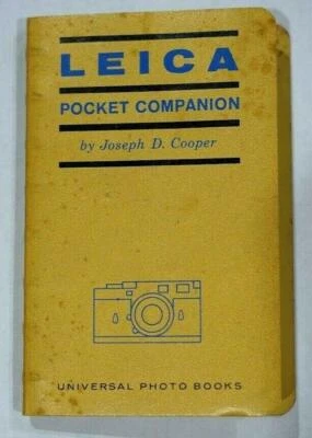 Very Clean Leica Pocket Companion Guide 1964 (94 Pages) #P-4072 - Image 1 of 2