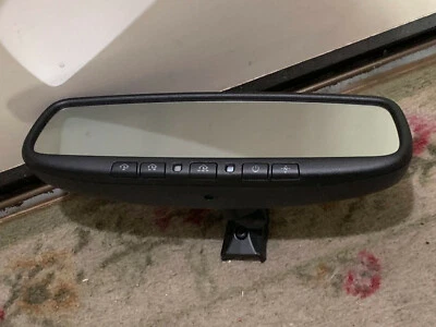 OEM 07-14 Toyota Tundra Auto Dim Rear Mirror BACKUP LCD CAMERA COMPASS HOMELINK - Image 1 of 4