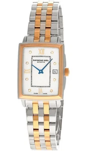 RAYMOND WEIL Toccata Quartz SS MOP Dial Two-Tone Women's Watch 5925-SP5-00995 - Picture 1 of 4