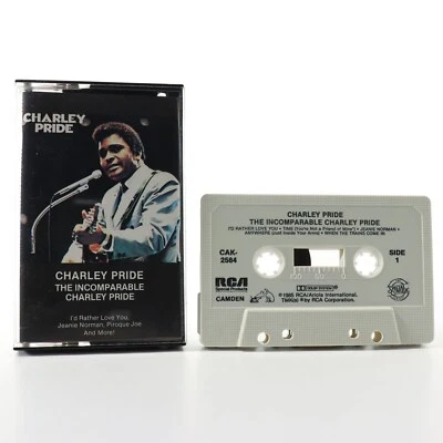 The Incomparable Charley Pride (Cassette Tape, 1985, RCA Camden) CAK-2584 Foto 1 de 4