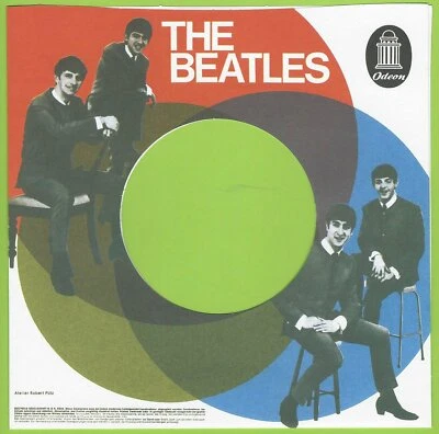 THE BEATLES (odeon) - REPRODUCTION RECORD COMPANY SLEEVES - (pack of 10)