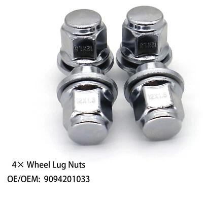 4x For Lexus ES350 GS450h Toyota Camry Prius RAV4 Wheel Lug Nuts Bolts M12x1.5mm - Image 1 of 4