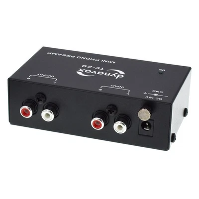Dynavox TC-20 Phonovorverstärker Vorverstärker Preamp mit externem Netzteil - Bild 1 von 4