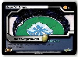 2003 Score Dragon Ball Z World Games Saga Card #91 Arqua's Arena Type 2 - Picture 1 of 4