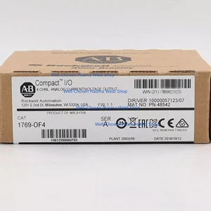 1769-OF4 SER A CompactLogix Analog Output Module 1769OF4 New Factory Sealed AB - Picture 1 of 1