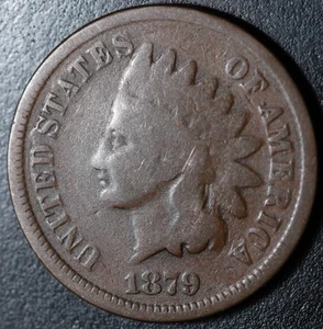 1879 Indian Head Cent - gut - Bild 1 von 2