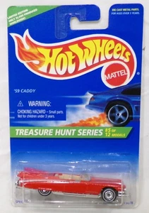 Coche Diecast Nuevo Sellado Hot Wheels Treasure Hunt 59 Caddy 1/64 Escala 1996 - Imagen 1 de 2