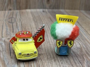 Disney Pixar Cars Supercharged Ferrari Fans Luigi and Guido movie moments series - Picture 1 of 5