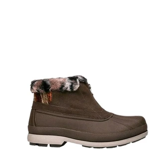 ProPet Lumi Damen-Schneestiefel Größe 10 2E Weite Knöchel Reißverschluss Braun WBX012S - Bild 1 von 5