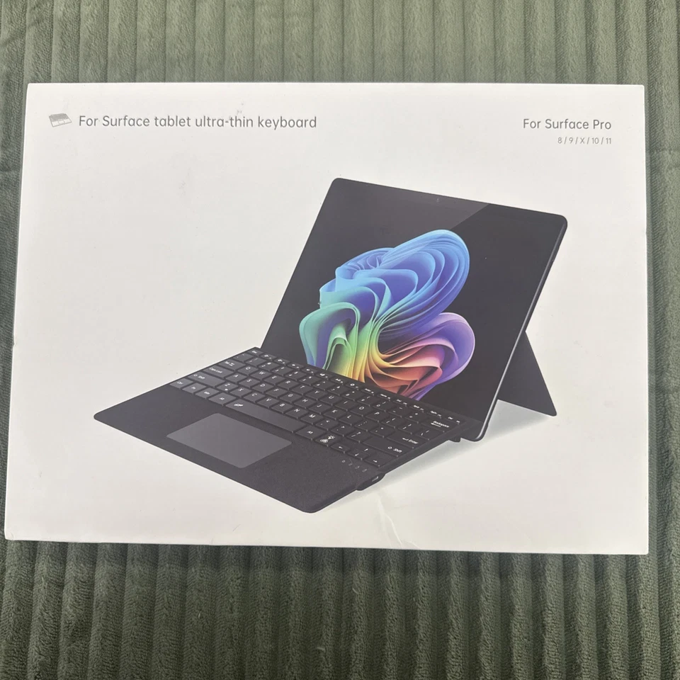 Teclado ultra delgado para tablet Surface Pro. Para Surface Pro 8 9 X 10 y 11.�� Foto 1 de 4