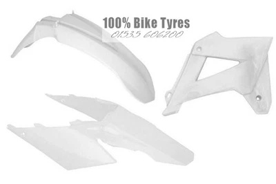 Gas Gas Gas Gas EC250 MC250 2007-2009 OEM Racetech Plástico Kit - BLANCO (VARIOS) Foto 1 de 4