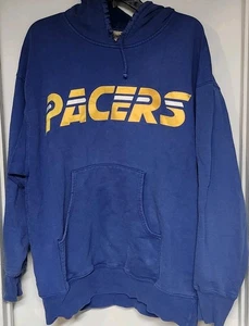 VTG Majestic NBA IHardwood Classics ndiana Pacers Hoodie Men XL - Picture 1 of 7