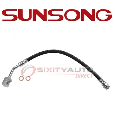 Sunsong Front Left Brake Hydraulic Hose for 2005-2009 Chevrolet Uplander - tw - Imagem 1 de 4