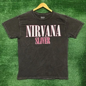 Nirvana Sliver Album Grunge Band T-Shirt Size Medium - Picture 1 of 4