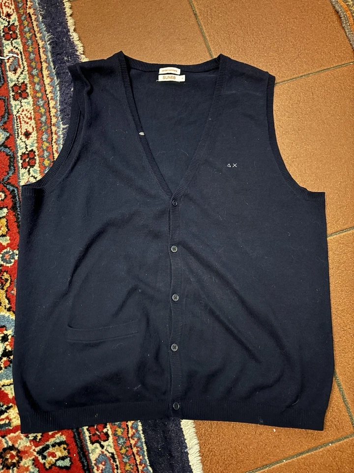Gilet Sun68 Uomo L Usato - Immagine 1 di 1