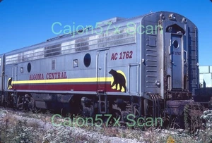 Original Dia - AC Algoma Central F7B 1762 At Homewood, IL. 9/02 - Bild 1 von 1
