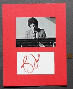 Pianoman Billy Joel signed / handsigniertes Foto & Kartenset Play me A Song RAR - - Bild 1 von 1