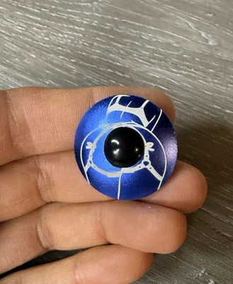 Hot Girl Butt Bike Stem Top Cap 1 1/8" azul botín grueso con perno y enchufe Foto 1 de 2