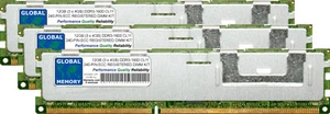 12GB (3x4GB) DDR3 1600MHz PC3-12800 240-PIN ECC REGISTERED RDIMM SERVER RAM KIT - Picture 1 of 1