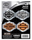 Harley-Davidson Chromed Bar & Shield® Decal Set - CG26027