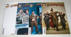 The Three Stooges: The Boys Are Back #1 Set of 4 variants American Mythology - Picture 1 of 5