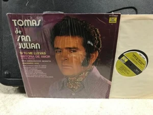 TOMAS DE SAN JULIAN Si Tu Me Llevas Historia De Amor LP IN SHRINK Kubaney - Imagen 1 de 1