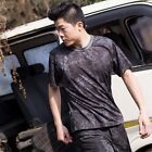 Airsoft Outdoor Men's Tactical T-shirt Military Quick Drying Short Sleeve Casual