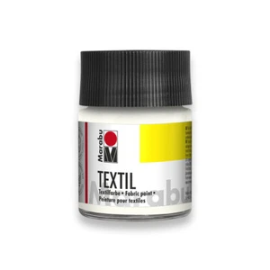 Marabu Textilfarbe Textil WEISS 50ml Stoffmalfarbe Kissen TShirt Hose bemalen - Bild 1 von 9