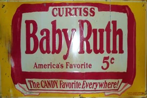 BABY RUTH STORE DIORAMA BUILDING SIGN DECAL 3X2 MORE SIZES AVAIL - Picture 1 of 1