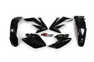 Black Plastic Kit Fits Honda CRF250X 2004 2005 2006 2007 2008