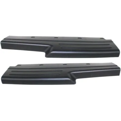Jeep Liberty For 2002-2007 Rear New Bumper Step Pad Black Plastic Set of 2-Pcs Foto 1 de 4