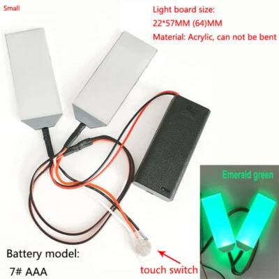 Сделай Сам Светодиодные Светильники Наборы Глаз для Хэллоуина Маска Супергероя Шлем Косплей Аксессуары - Изображение 1 из 4