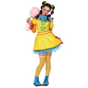 Spirit Halloween Killer Klowns from Outer Space Shorty Dress Adult SMALL - Picture 1 of 14