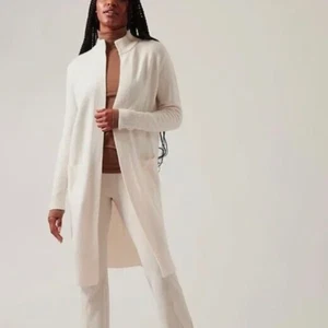 $259 Athleta NWT Spirit Wool Cashmere Cardigan Wrap, Size 1XL - Picture 1 of 11