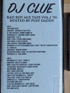 DJ CLUE ? Bad Boy Mix Tape Vol. 1 '95 Hosted PUFF DADDY Diddy Diddler Sean Combs - Picture 1 of 6