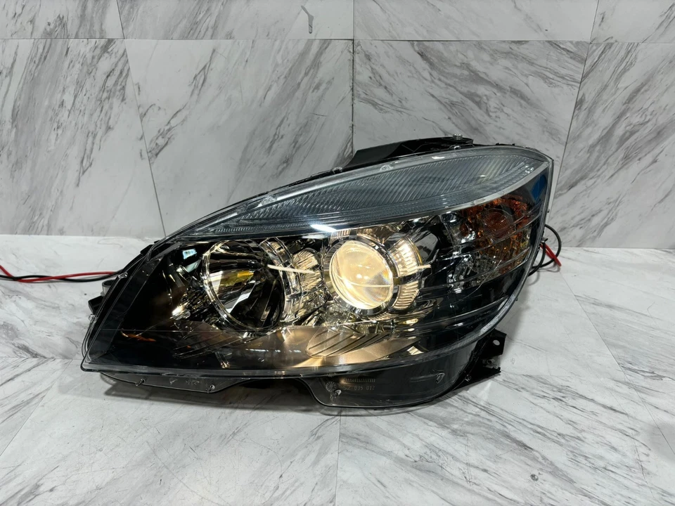 Faro izquierdo mercedes benz clase c350 c300 2008-2011 oem lado del conductor le06e6148 Foto 1 de 4
