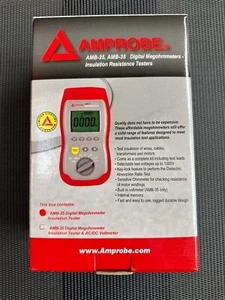 Amprobe AMB-25 Digital Megohmmeters Insulation Resistance Tester NEW! Free Ship! - Picture 1 of 8