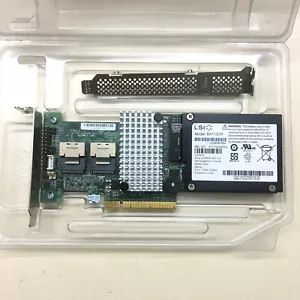 IBM M5015 / LSI 9260-8i SATA/SAS Controller RAID PCIe x8 + BAT1S1P battery - Picture 1 of 6