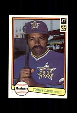 1982 DONRUSS BASEBALL CARD SEATTLE MARINERS #648 TOMMY DAVIS FREE SHIPPING *