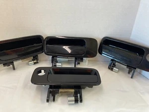 Replacement Door Handles Set Of 4 Outside Camry Black - Picture 1 of 8