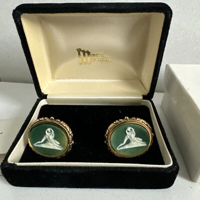 Gemelos Dante de colección como nuevos obra maestra de museo beso camafeo Incolay psique cupido Foto 1 de 4