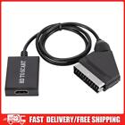 720P / 1080P Video Audio Adapter HDMI-Compatible to Scart Converter for HD TV