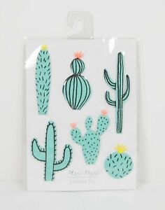 Meri Meri Sticker Up Cacti Cactus Puffy stickers scrapbooking stickers 