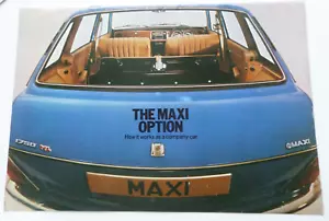 Austin Maxi Company Car UK Sales Brochure  1976 Rare Collectable Ideal Gift - Picture 1 of 8