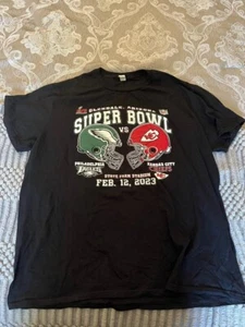 Super Bowl LVII Herren Größe XL T-Shirt Eagles vs Chiefs - Bild 1 von 2