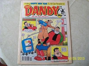 THE DANDY COMIC No. 2563 JANUARY 5th 1991 D.C.THOMSON & CO - Picture 1 of 1