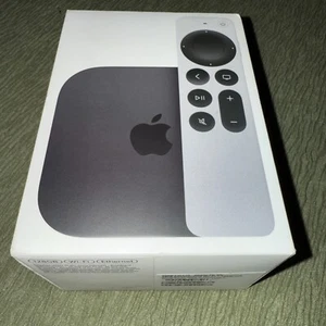 Apple TV 4K HDR 64GB (3rd Gen) Wi-Fi Media Streamer MN873LL/A - Empty Box Only! - Picture 1 of 4