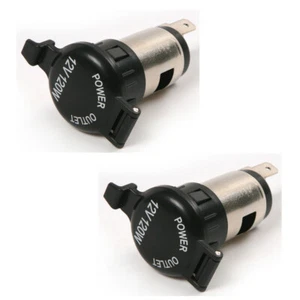 2pcs Car Cigarette Lighter Socket Plug Power Outlet Supply 12V/120W Voltmeter - Picture 1 of 6