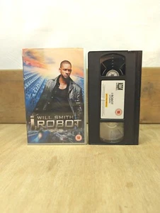 I, ROBOT (VHS Video 2004) Will Smith Blockbuster Sci Fi Action Adventure Movie  - Picture 1 of 4