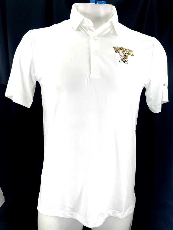 Texas Longhorns Columbia Omni-wick Drive Polo White Shirt Embroidered Mens M